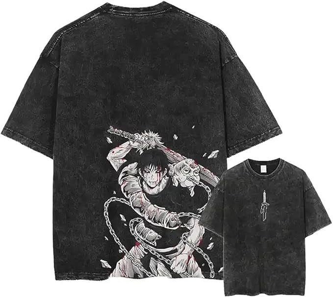 Camisa mangas larga estilo anime
