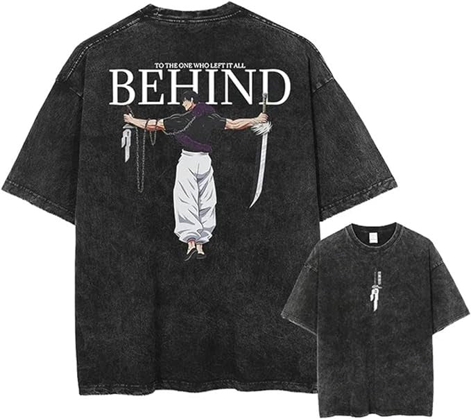 Camisa mangas larga estilo anime