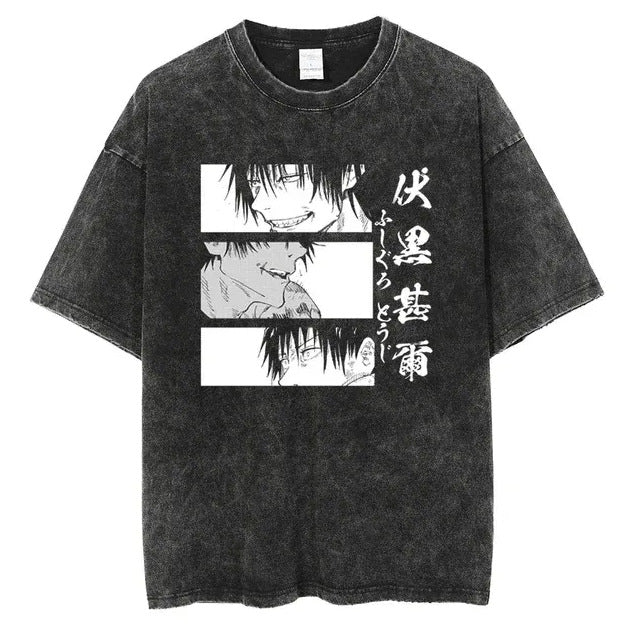 Camisa mangas larga estilo anime